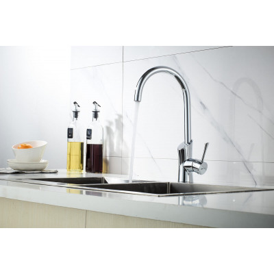 Смеситель для кухни хром Lemark Comfort LM3072C