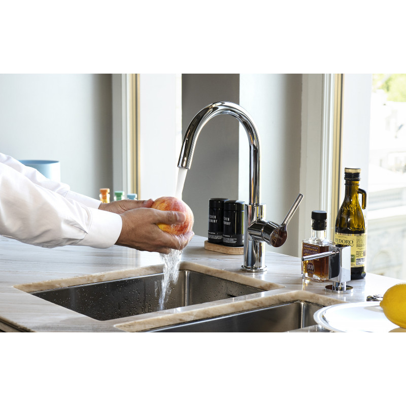 Смеситель для кухни хром Lemark Comfort LM3073C