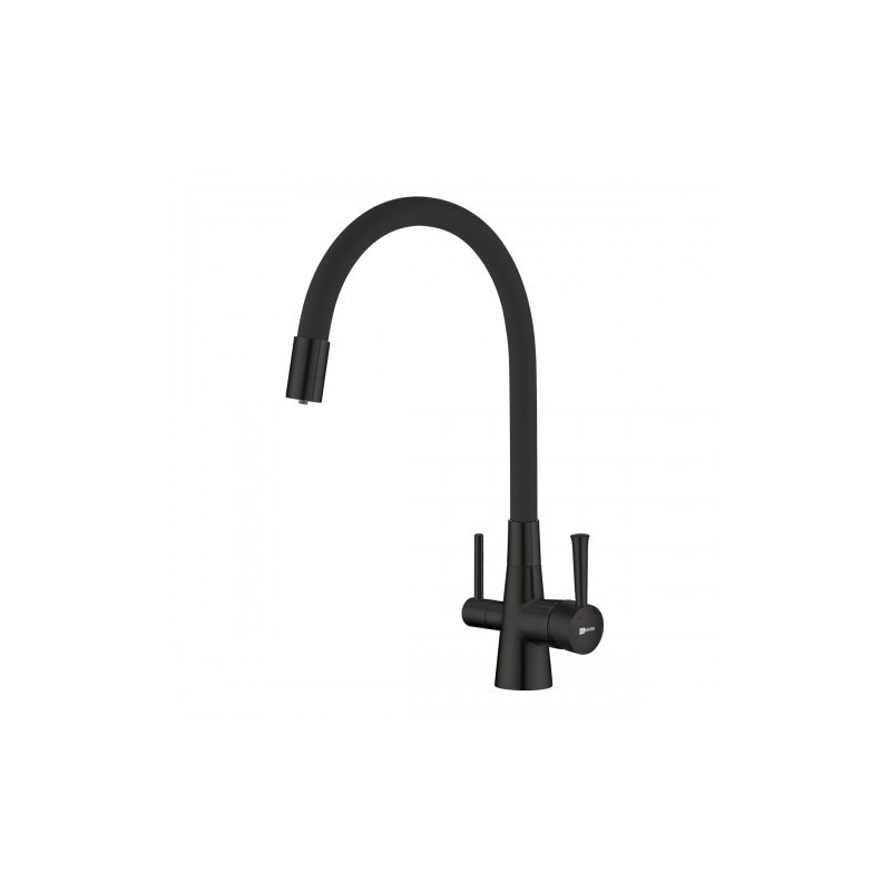 Смеситель для раковины черный Lemark Comfort LM3075BL