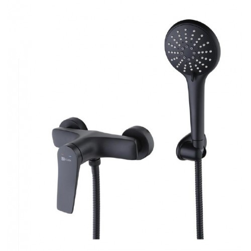 Смеситель для душа черный Lemark Bronx LM3703BL