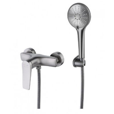 Смеситель для душа графит Lemark Bronx LM3703GM