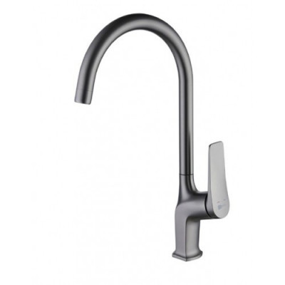Смеситель для кухни графит Lemark Bronx LM3705GM