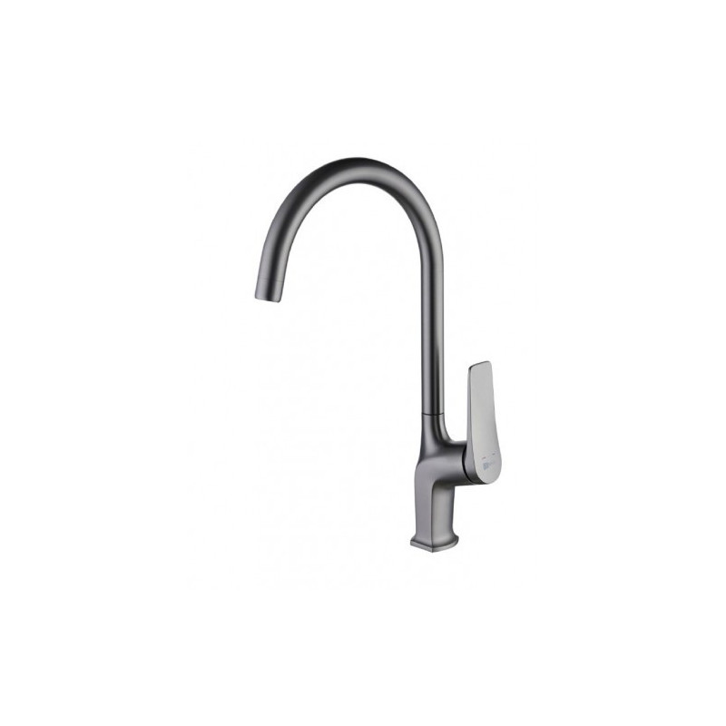 Смеситель для кухни графит Lemark Bronx LM3705GM