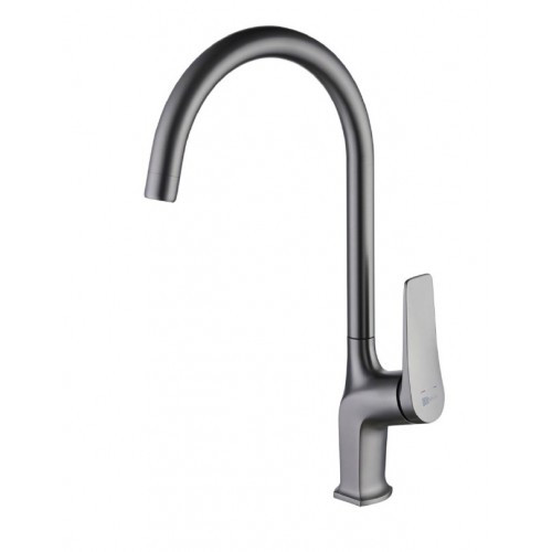 Смеситель для кухни графит Lemark Bronx LM3705GM