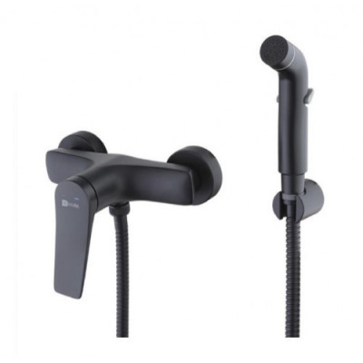 Смеситель для душа черный Lemark Bronx LM3718BL