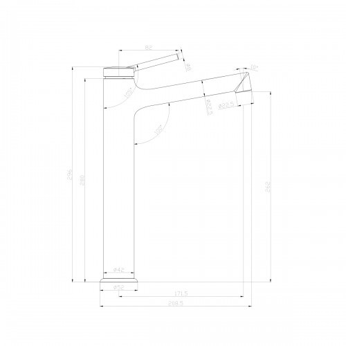 Смеситель для раковины хром Lemark Minima LM3809C