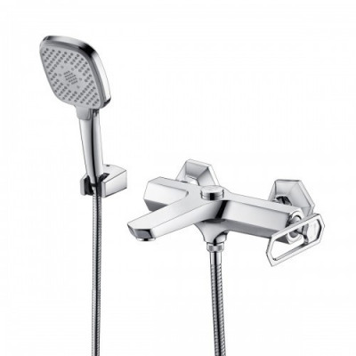 Смеситель для ванны хром Lemark Prizma LM3914C