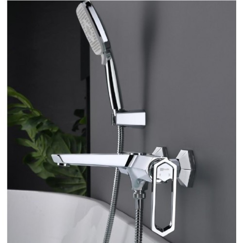 Смеситель для ванны хром Lemark Prizma LM3914C