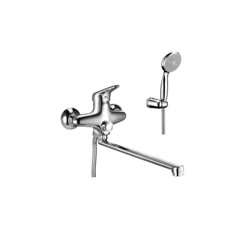 Смеситель для ванны хром Lemark Luna LM4157C
