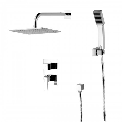 Смеситель для душа встраиваемый хром Lemark Unit LM4529C