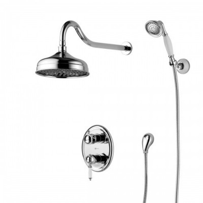 Смеситель для душа встраиваемый хром Lemark Villa LM4829C