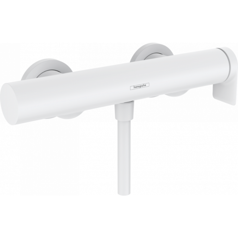 Смеситель для душа Hansgrohe Vivenis, однорычажный, внешнего монтажа 75620700, матовый белый