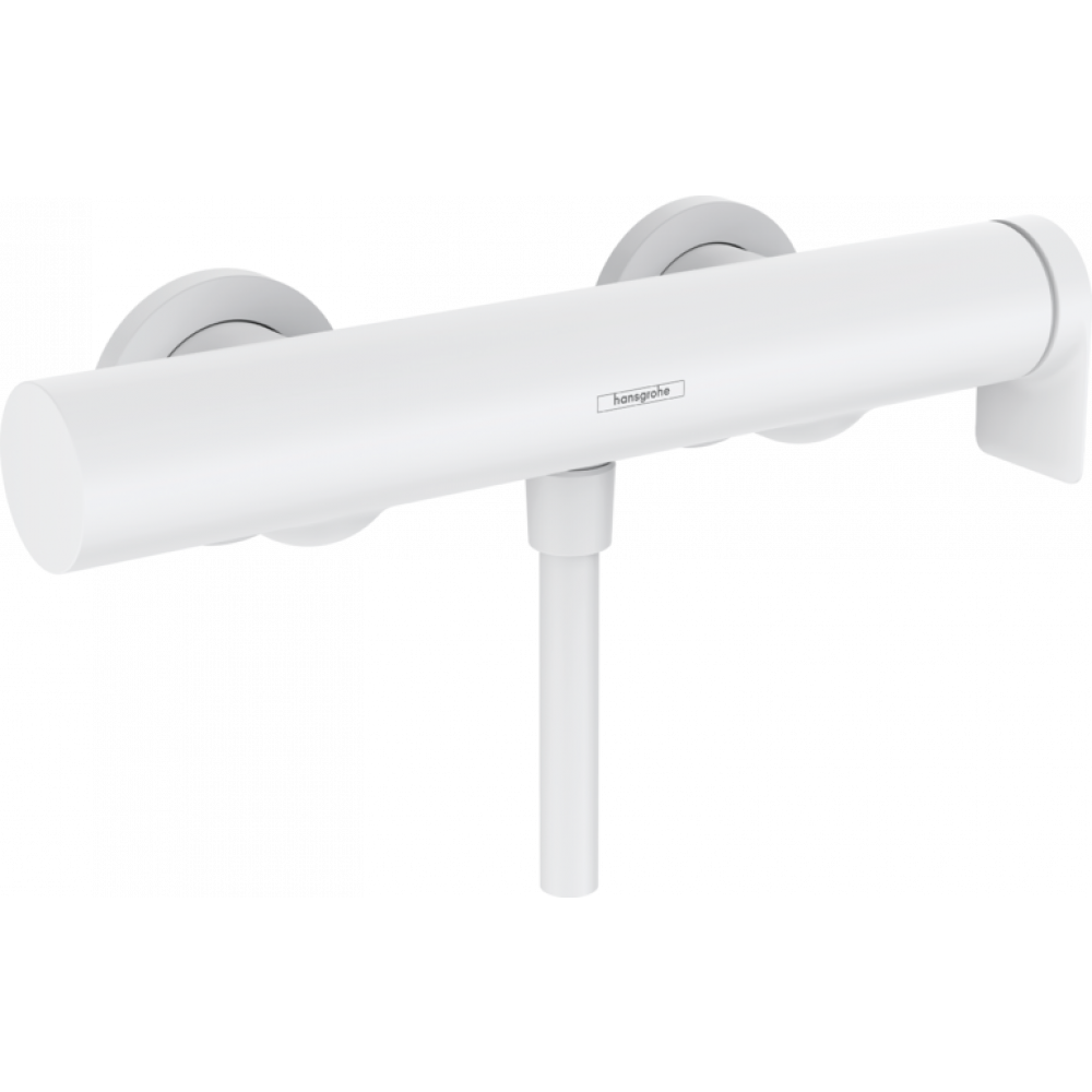 Смеситель для душа Hansgrohe Vivenis, однорычажный, внешнего монтажа 75620700, матовый белый