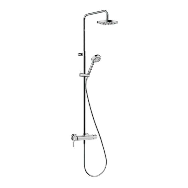 Душевая система Kludi Logo Dual Shower System с душевым смесителем хром