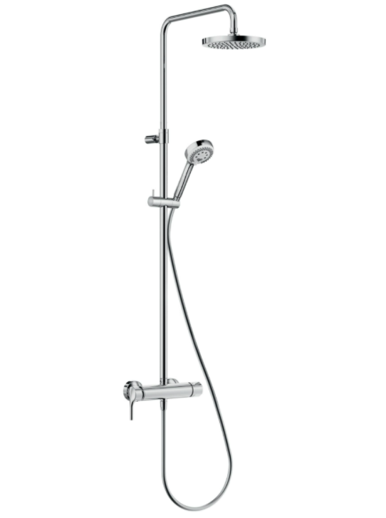 Душевая система Kludi Logo Dual Shower System с душевым смесителем хром
