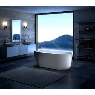 Ванна 170x80х60см Belbagno BB11-1700L отдельностоящая акриловая левая