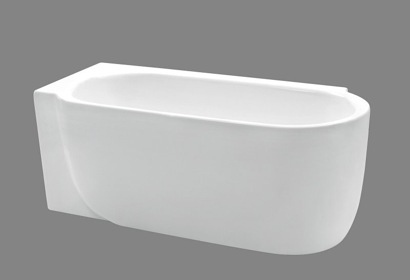 Ванна 170x80х60см Belbagno BB11-1700L отдельностоящая акриловая левая