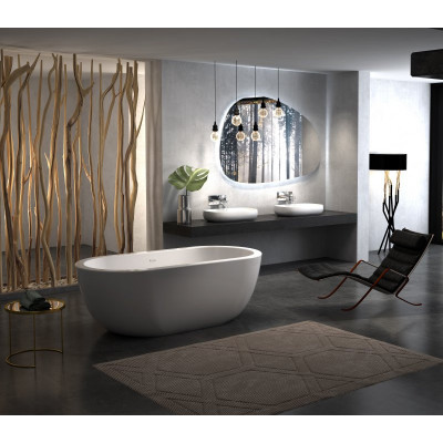 Ванна 180x86х59см Belbagno BB13-1800 отдельностоящая акриловая