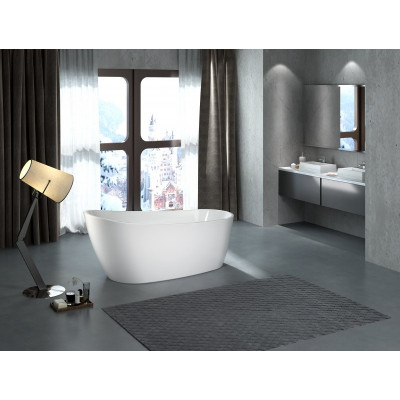 Ванна 173x77х74см Belbagno BB15 отдельностоящая акриловая