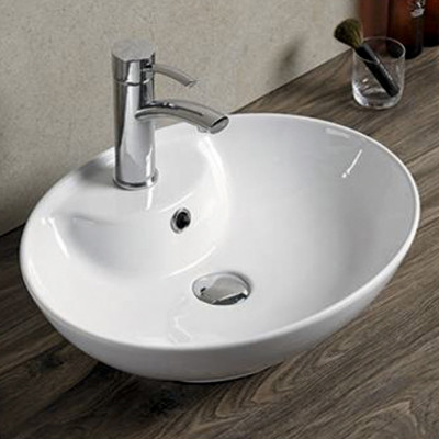 Накладная раковина белая 51х41х15.5см Melana 78197-805