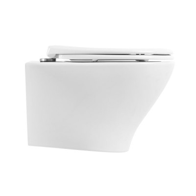 Сиденье быстросъемное, дюропласт, soft close, Belbagno, BB2020-1SC