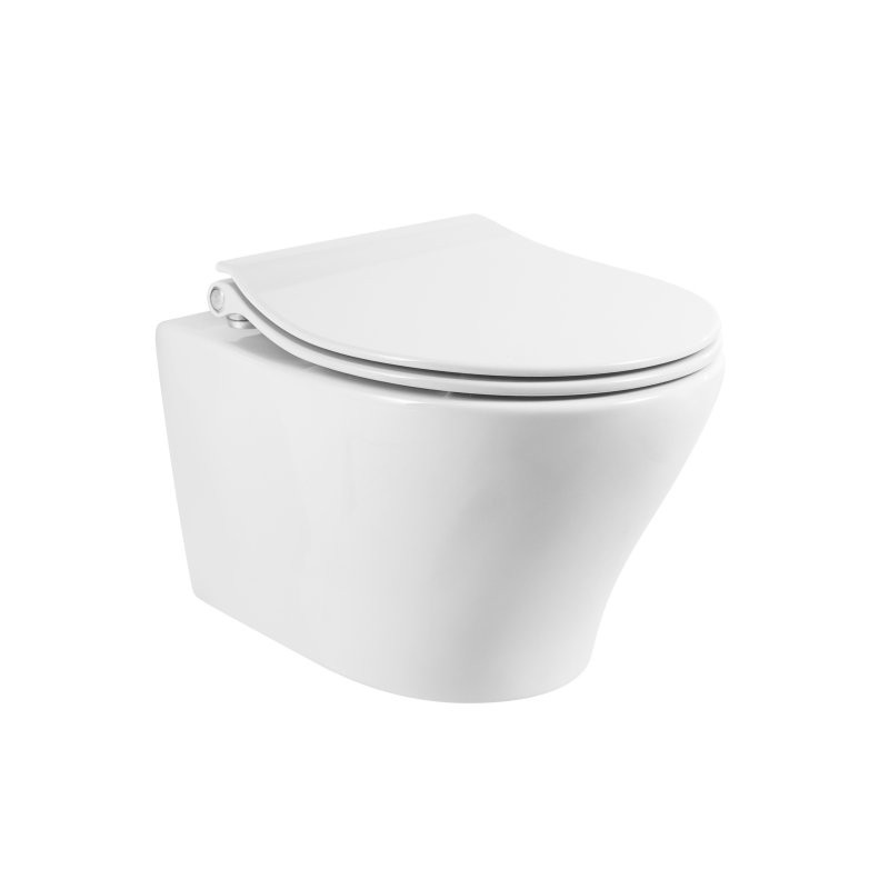 Сиденье с LED подсветкой, дюропласт, soft close, Belbagno, BB216QSC