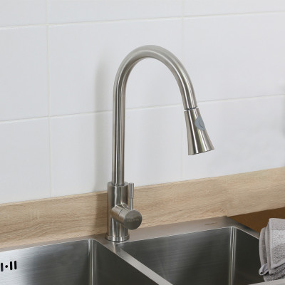 Смеситель для кухни хром Melana 8110