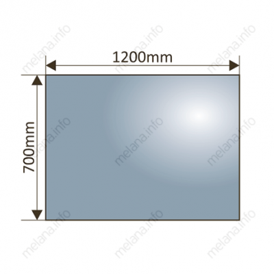 Зеркало с подсветкой 120x70см Melana MLN-LED052