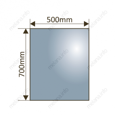 Зеркало с подсветкой 50x70см Melana MLN-LED188
