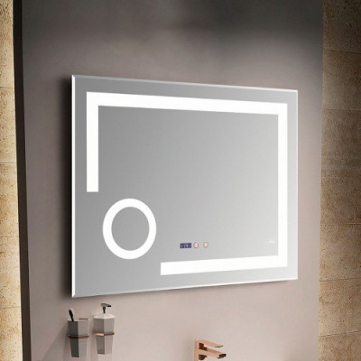 Зеркало с подсветкой и увеличительной линзой 60x80см Melana MLN-LED090