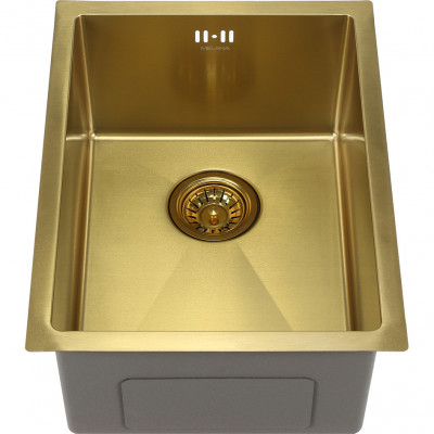 Мойка из нержавеющей стали 51х38х22см золото Melana D5138HG золото