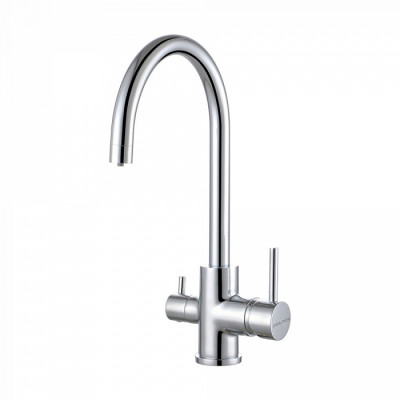 Смеситель для кухонной мойки хром, Paulmark ESSEN, Es213211-CR