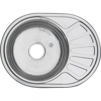 Мойка из нержавеющей стали 60х44х18см хром Melana 235 t (*12)