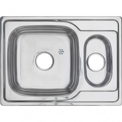 Мойка из нержавеющей стали 69х50х18см хром Melana 228 t (*10)