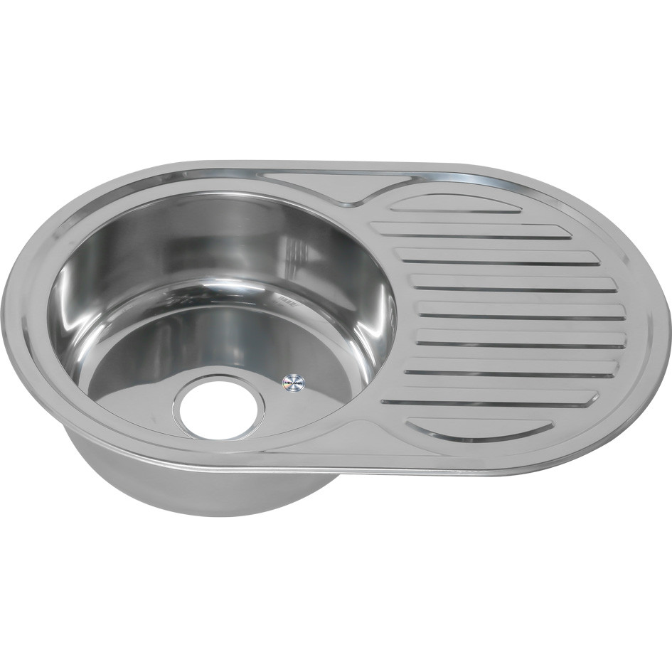Мойка из нержавеющей стали 77х50х18см хром Melana 131 t (*12)