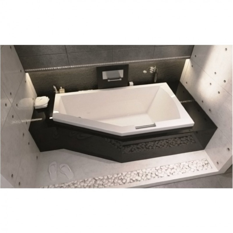 Акриловая ванна угловая левая 170x90x52см Riho GETA 170 L