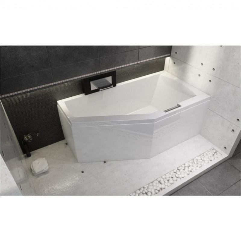 Акриловая ванна угловая левая 170x90x52см Riho GETA 170 L