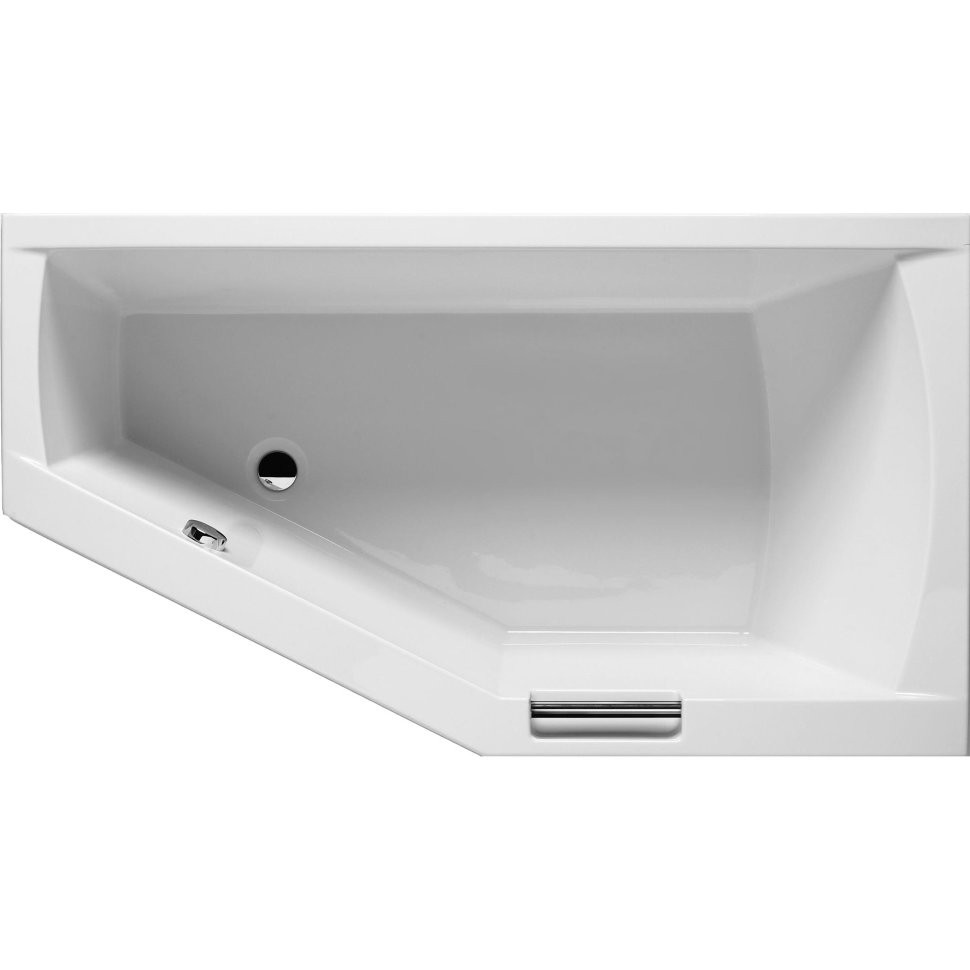 Акриловая ванна угловая левая 160x90x52см Riho GETA 160 L