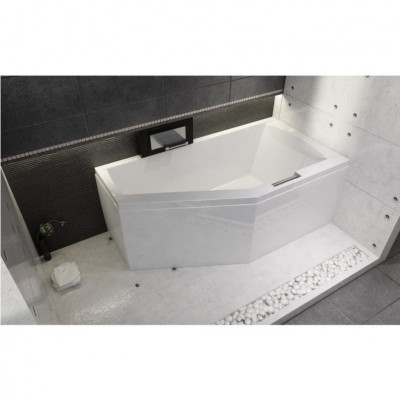 Акриловая ванна угловая левая 160x90x52см Riho GETA 160 L
