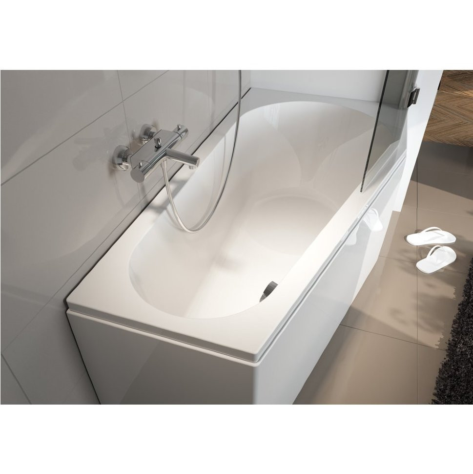 Акриловая ванна угловая левая 150x80x48см Riho DELTA 150 L