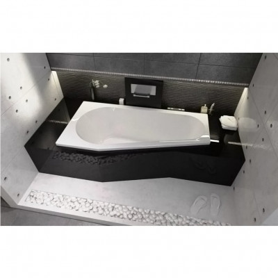 Акриловая ванна угловая правая 150x80x48см Riho DELTA 150 R
