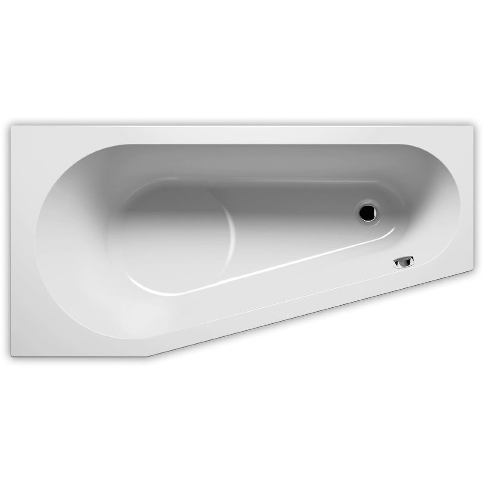 Акриловая ванна угловая правая 160x80x48см Riho DELTA 160 RIGHT - PLUG & PLAY