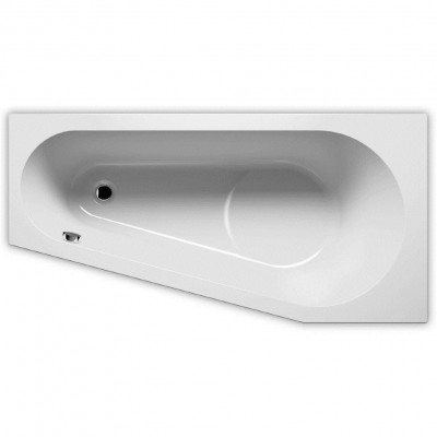 Акриловая ванна угловая левая 160x80x48см Riho DELTA 160 LEFT - PLUG & PLAY