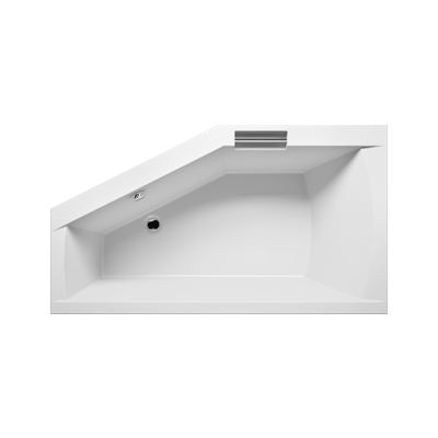Акриловая ванна угловая правая 160x90x52см Riho GETA 160 RIGHT - PLUG & PLAY