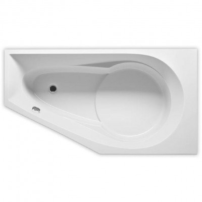 Акриловая ванна угловая левая 160x90x48см Riho YUKON LEFT ** - PLUG & PLAY