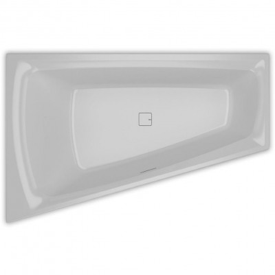 Акриловая ванна угловая с подсветкой правая 170x110x49.5см Riho STILL SMART LED R 170x110
