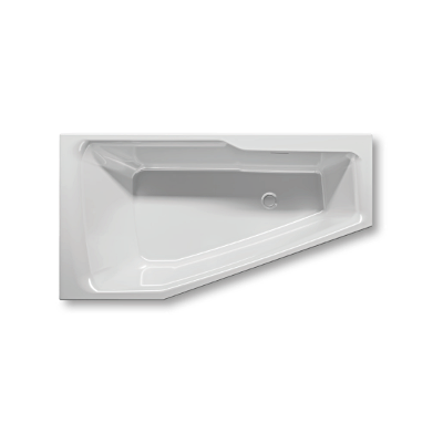 Акриловая ванна угловая правая 170x90x47см Riho RETHINK SPACE