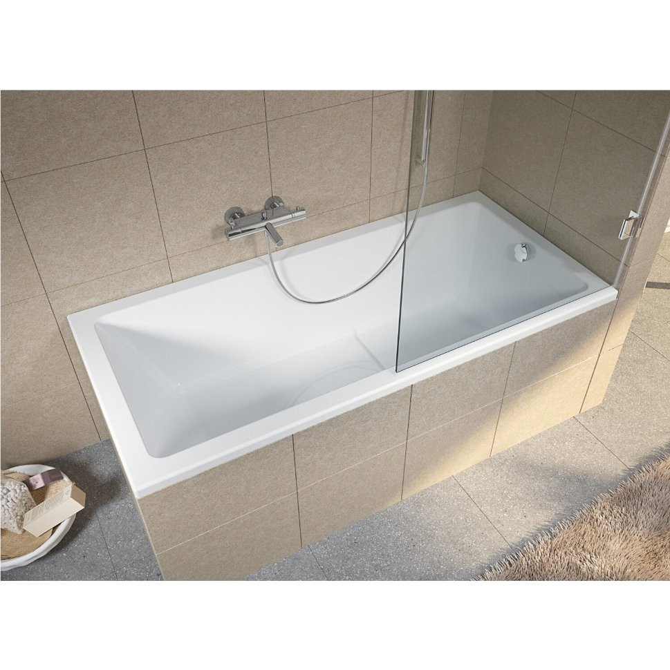 Акриловая ванна отдельностоящая 170x80x48см Riho LUSSO PLUS 170