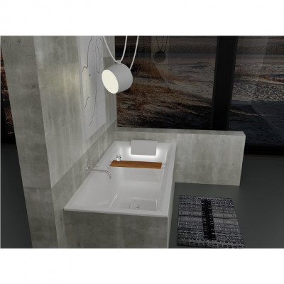 Акриловая ванна отдельностоящая 170x75x50см Riho STILL SQUARE 170x75