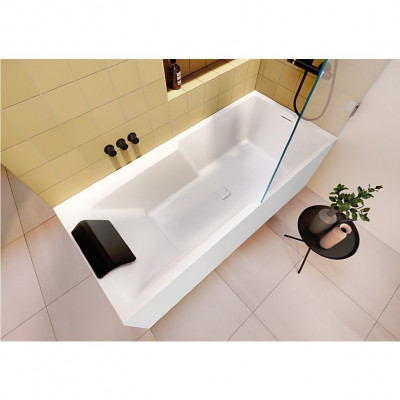 Акриловая ванна отдельностоящая правая 180x80x62см Riho STILL SHOWER - PLUG & PLAY R 180x80